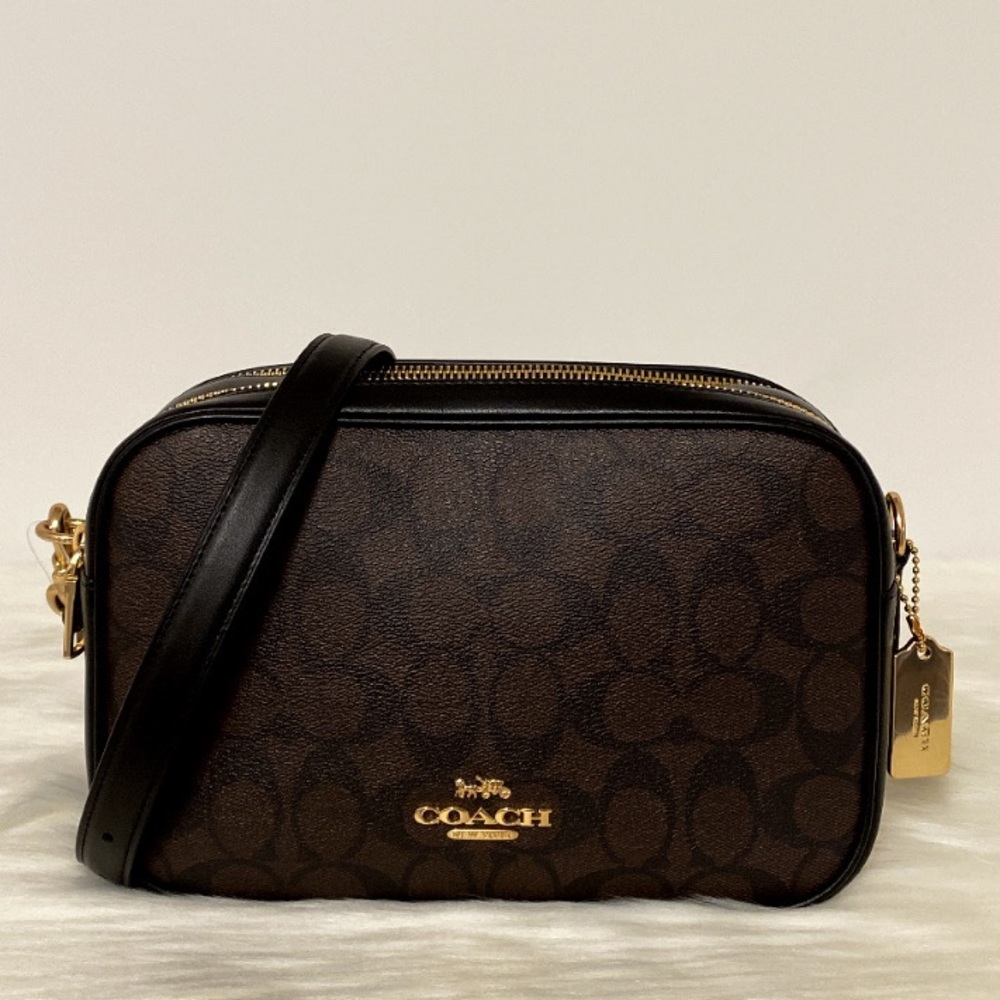 New💃Coach Jes CrossbodyBag In Signature Canvas - Picture 4 of 10
